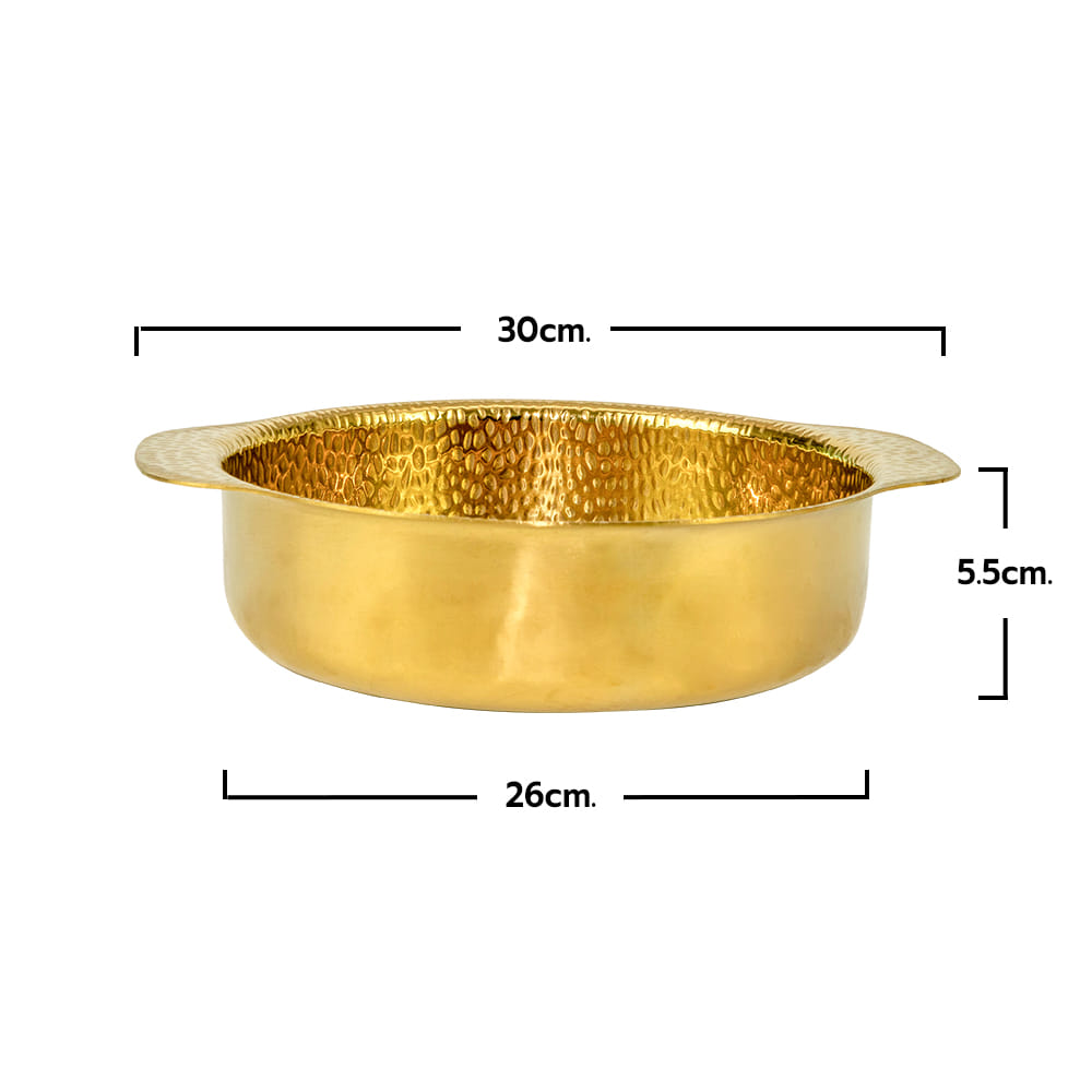 หม้อ 26 ซม. RRS รุ่น GOLD SNOW POT 22 สีทอง 1 ชิ้น_1